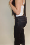 MIDNIGHT LOW RISE JEANS